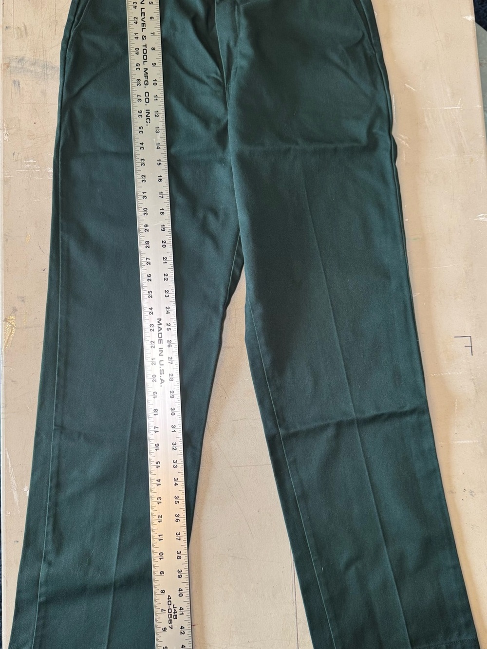 Dickies Men’s 34x34 Dark Green Original Fit Work Pants 874